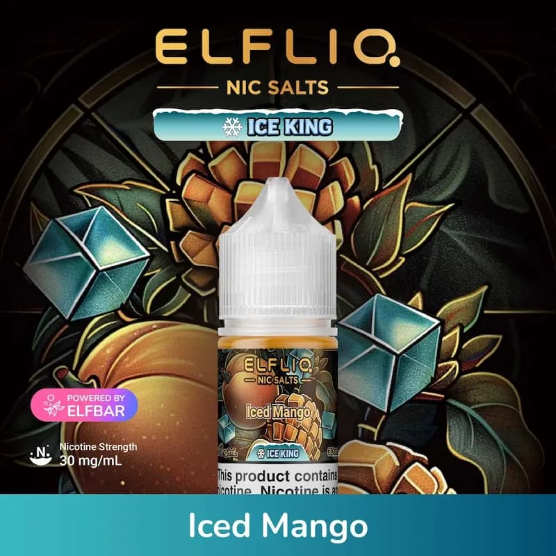 Iced Mango-Elfliq Nic Salt 30ml - image 1