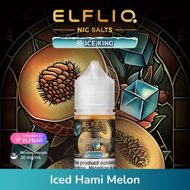 Iced Hami Melon-Elfliq Nic Salt 30ml - image 1