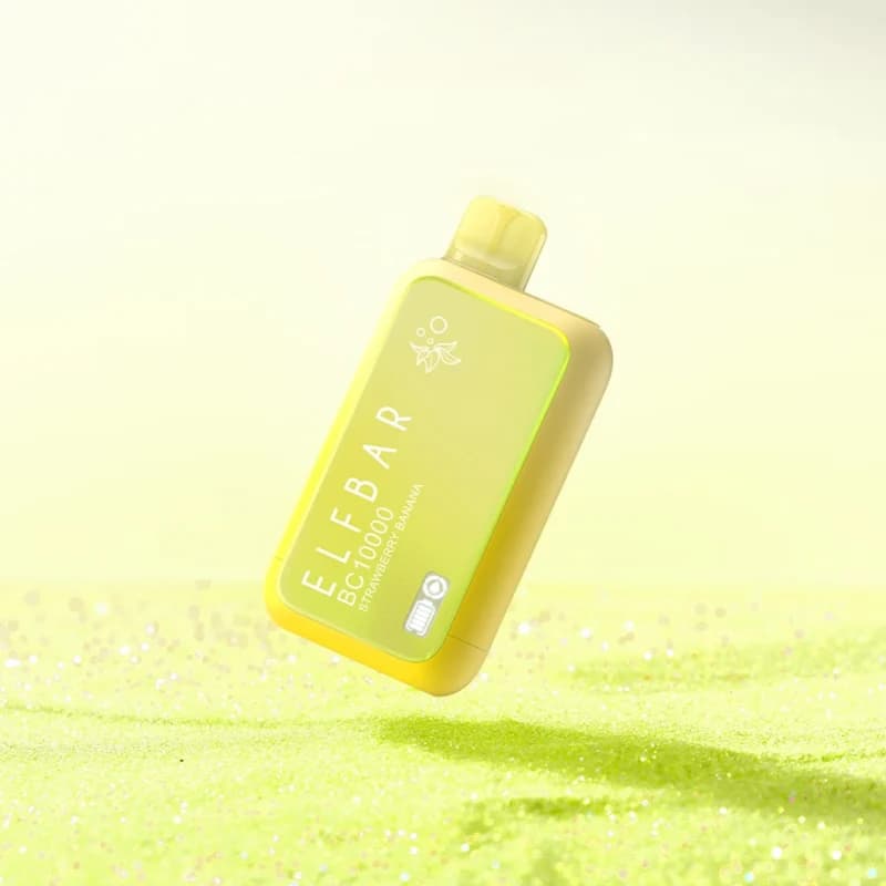 Strawberry Banana-Elfbar BC10000 Disposable Vape (5%) - VapeSoko