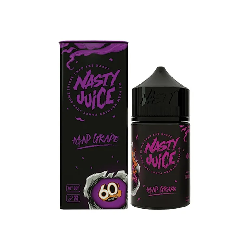 Asap Grape Nasty Juice 60ml - VapeSoko