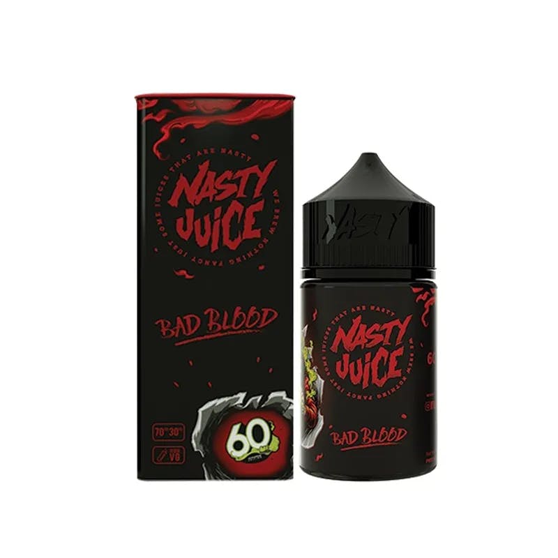 Bad Blood Nasty Juice 60ml - VapeSoko
