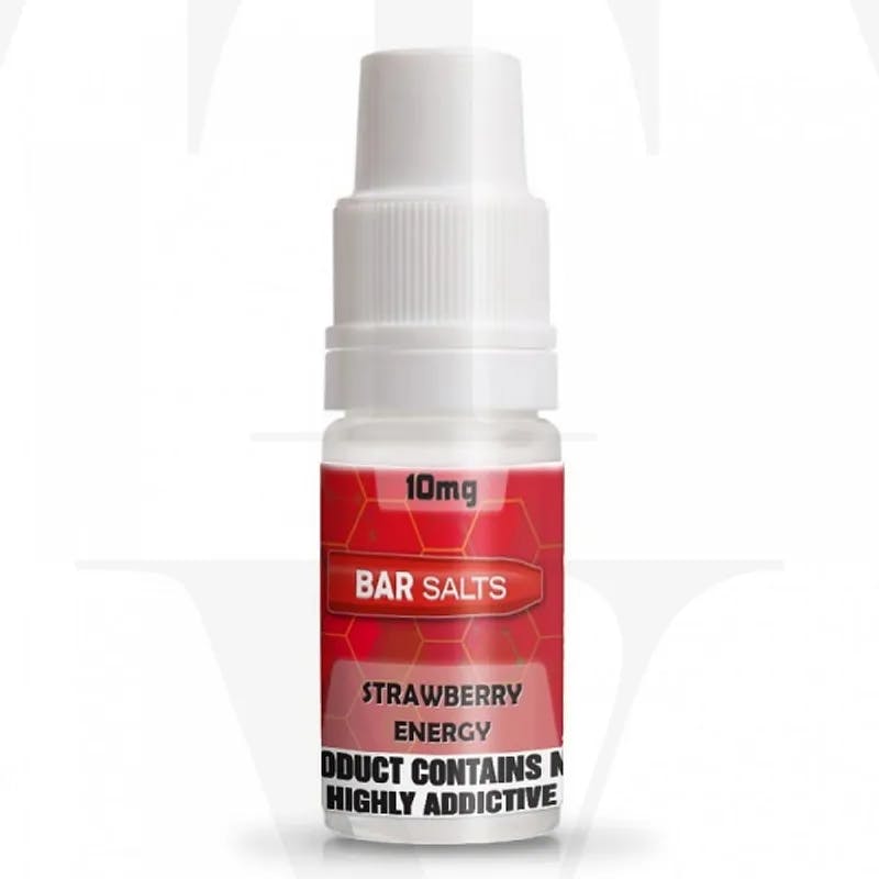 BAR Salts Strawberry Energy 10ml - VapeSoko