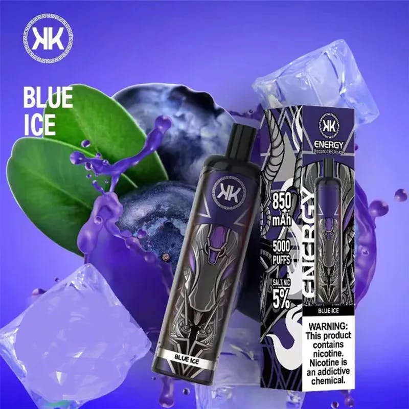 Blue Ice - KK Energy 5000 Puffs  - VapeSoko