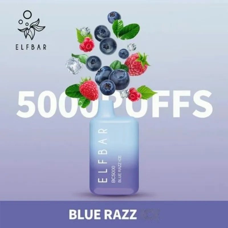 Blue Razz-Elfbar BC5000 - image 1