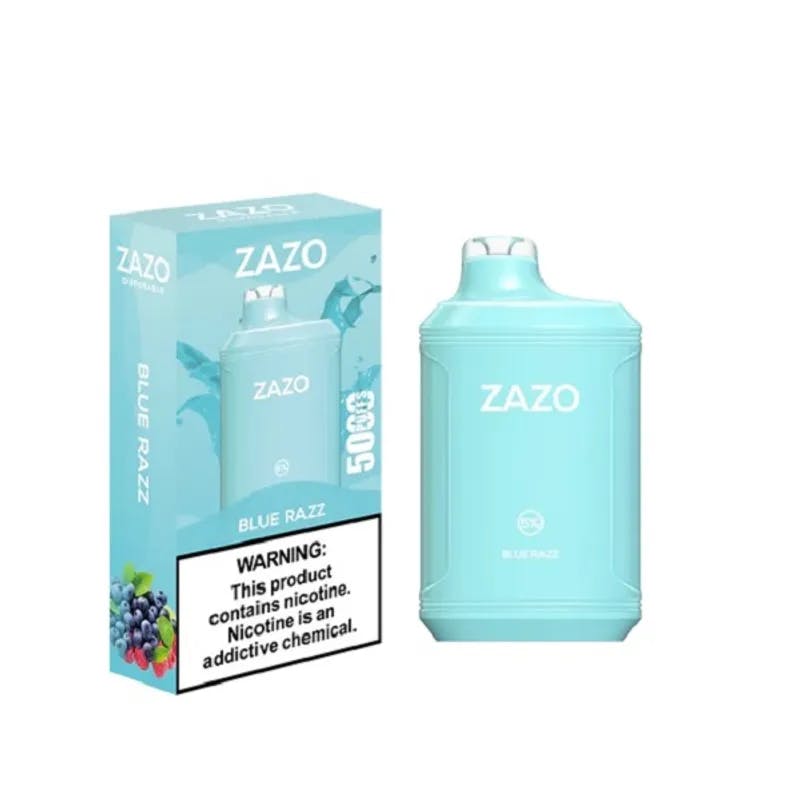 Blue Razz-ZAZO 5000 Puffs Disposable - VapeSoko