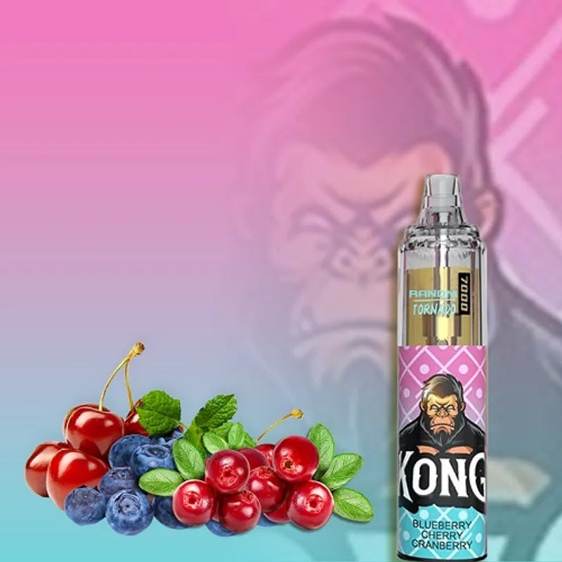 Blueberry Cherry Cranberry- R and M Tornado 7000 Puffs - image 1