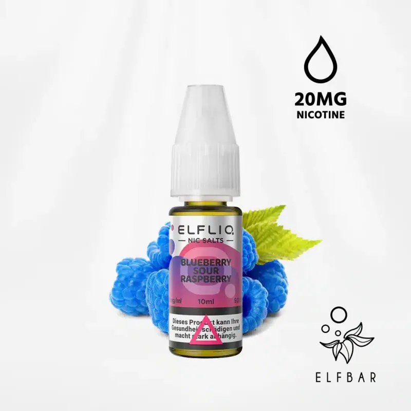 Blueberry Sour Raspberry- ELFBAR ELFLIQ 10ml - image 1