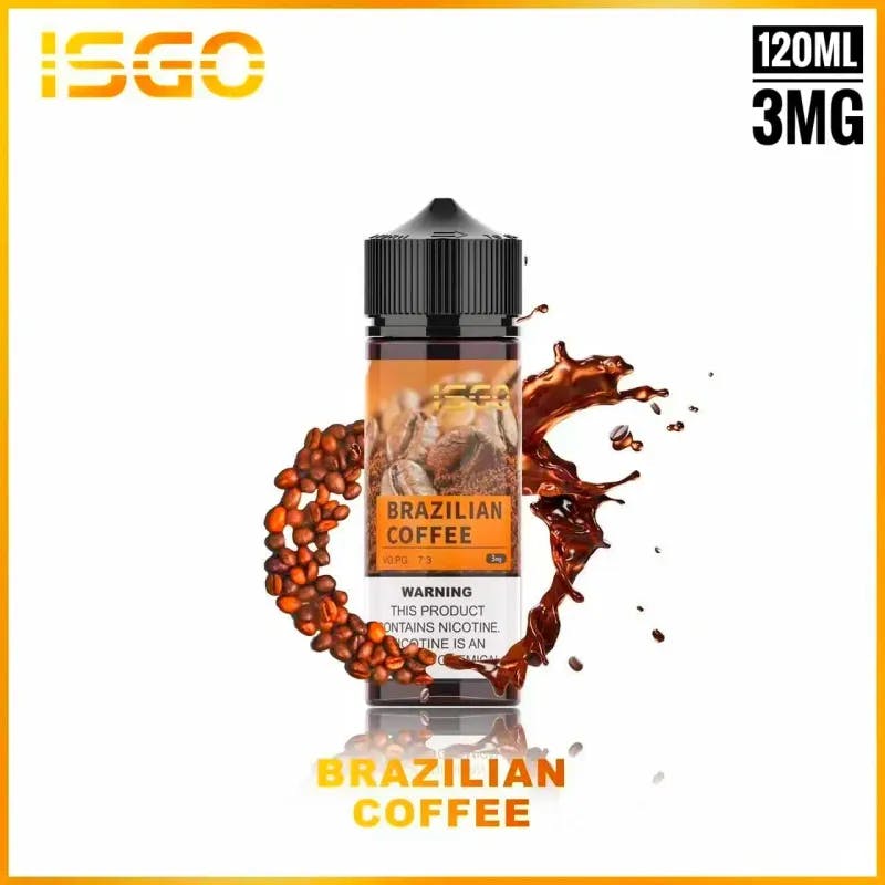 Brazilian Coffee - ISGO E-liquid 120mL - VapeSoko