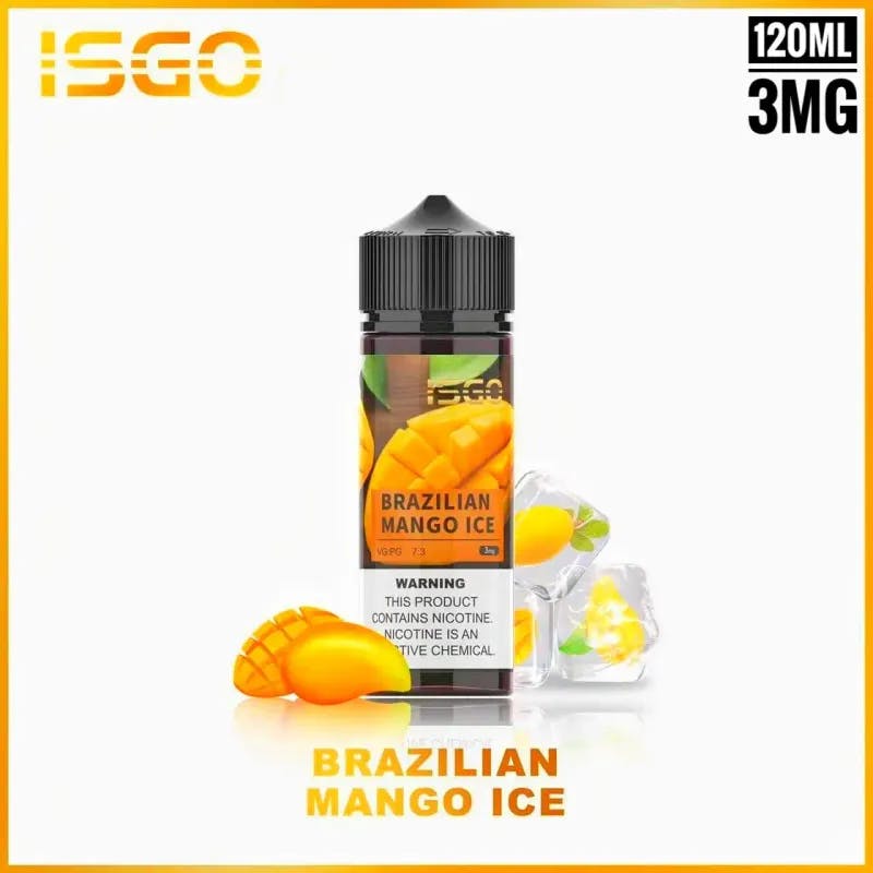 Brazilian Mango Ice - ISGO E-liquid 120mL - VapeSoko