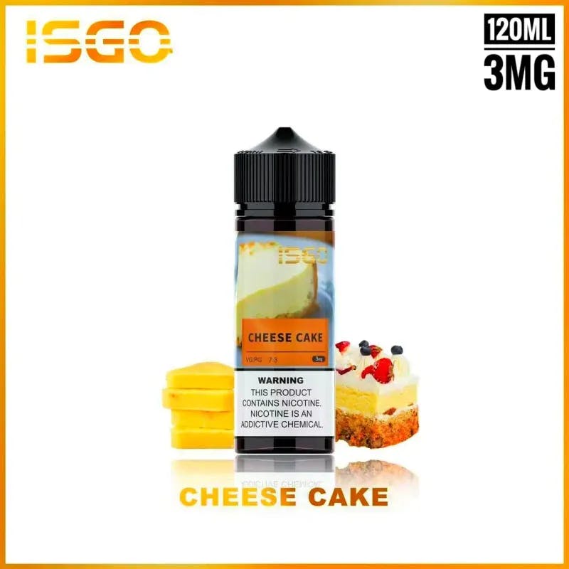 Cheese Cake - ISGO E-liquid 120mL - VapeSoko