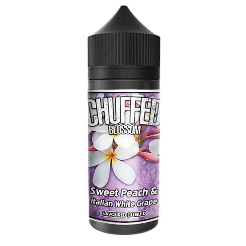 Chuffed Blossom 100ml – Sweet Peach and Italian White Grape - VapeSoko