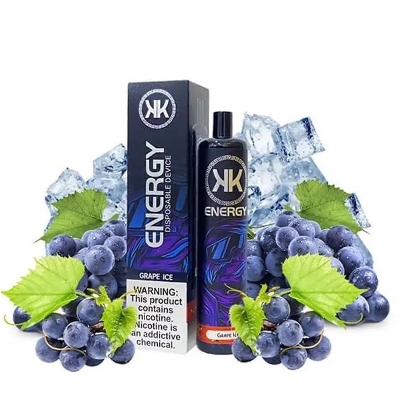 Grape Ice - KK Energy 5000 Puffs  - VapeSoko