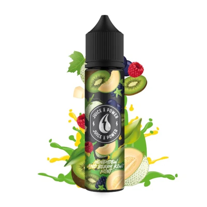 Honeydew And Berry Kiwi Mint- Juice N Power 60ml - VapeSoko