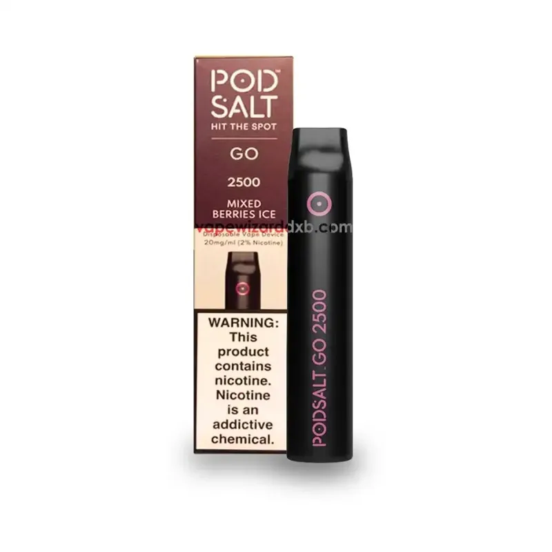Mixed Berries Ice-Pod Salt Go 2500 Puffs- 2%  nicotine - image 1