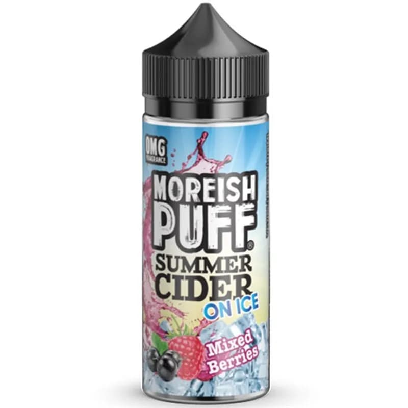 Mixed Berries-Moreish Puff Summer Cider On Ice 100ml - image 1