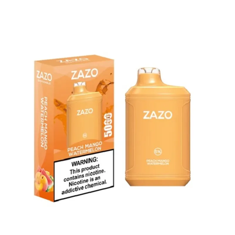 Peach Mango Watermelon-ZAZO 5000 Puffs Disposable - VapeSoko