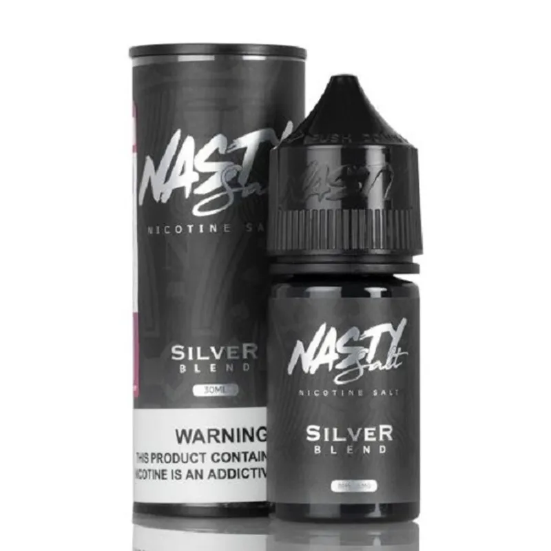 Silver Blend Nasty Salt 30ml - VapeSoko