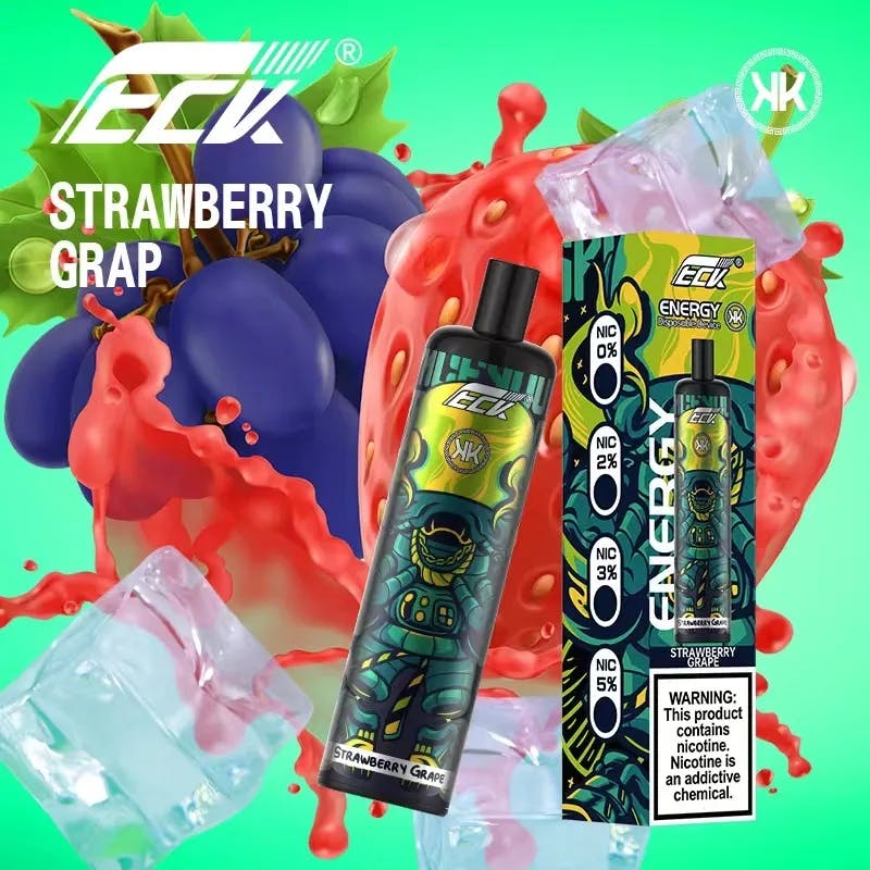 Strawberry Grape- KK Energy 5000 Puffs  - VapeSoko
