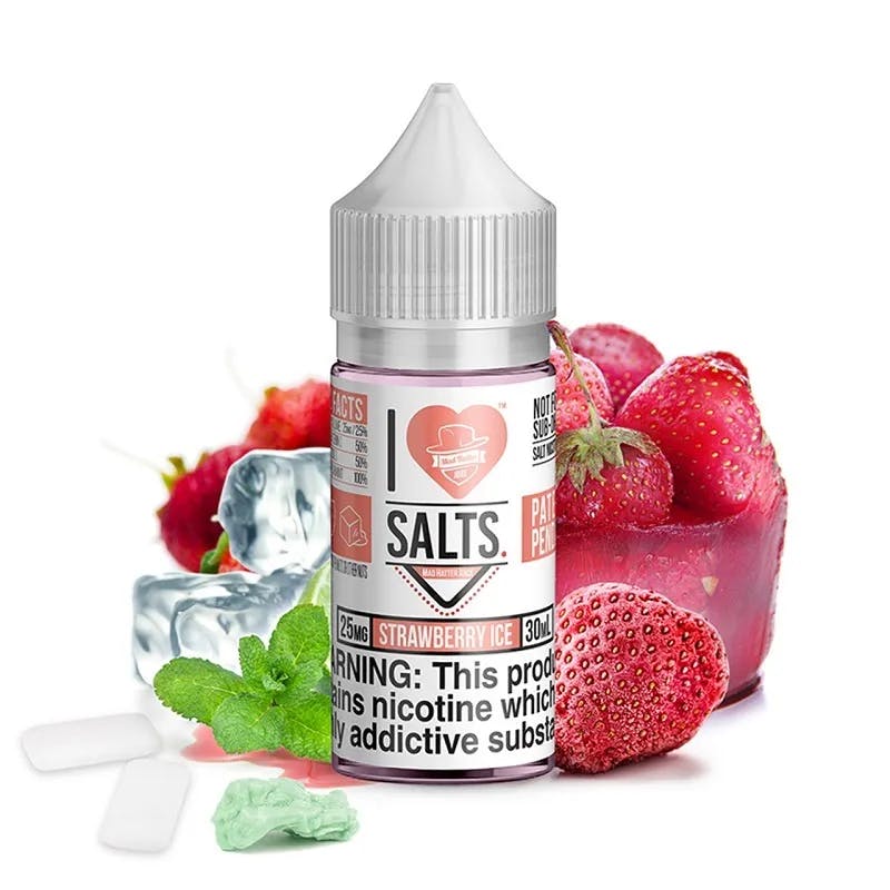 Strawberry Ice-I Love Salts  - VapeSoko