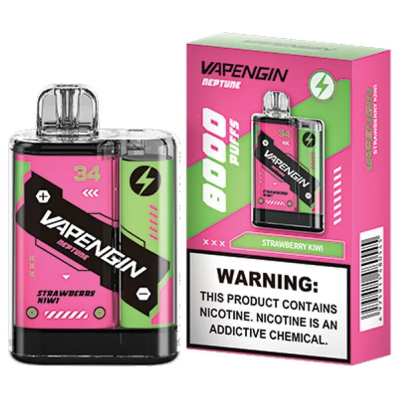 Strawberry Kiwi-Vapengin Neptune 8000 Puffs - image 1