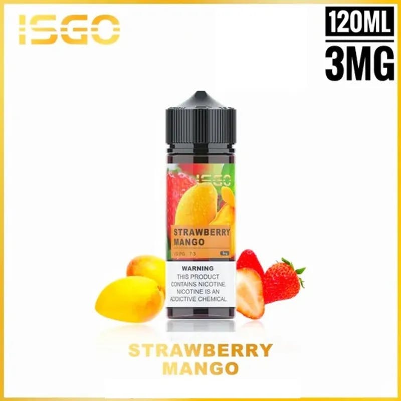 Strawberry Mango - ISGO E-liquid 120mL - VapeSoko