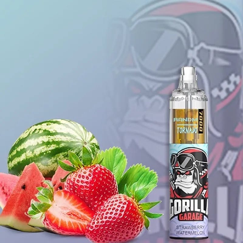 Strawberry Watermelon - R and M Tornado 7000 Puffs - VapeSoko