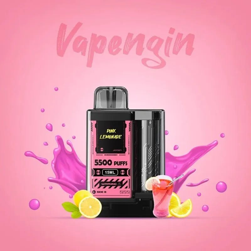 Vapengin Pink Lemonade - 5500 Puffs - VapeSoko