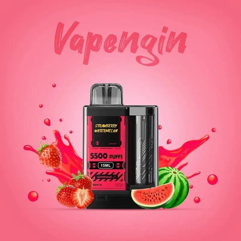 Vapengin Strawberry Watermelon - 5500 Puffs - VapeSoko