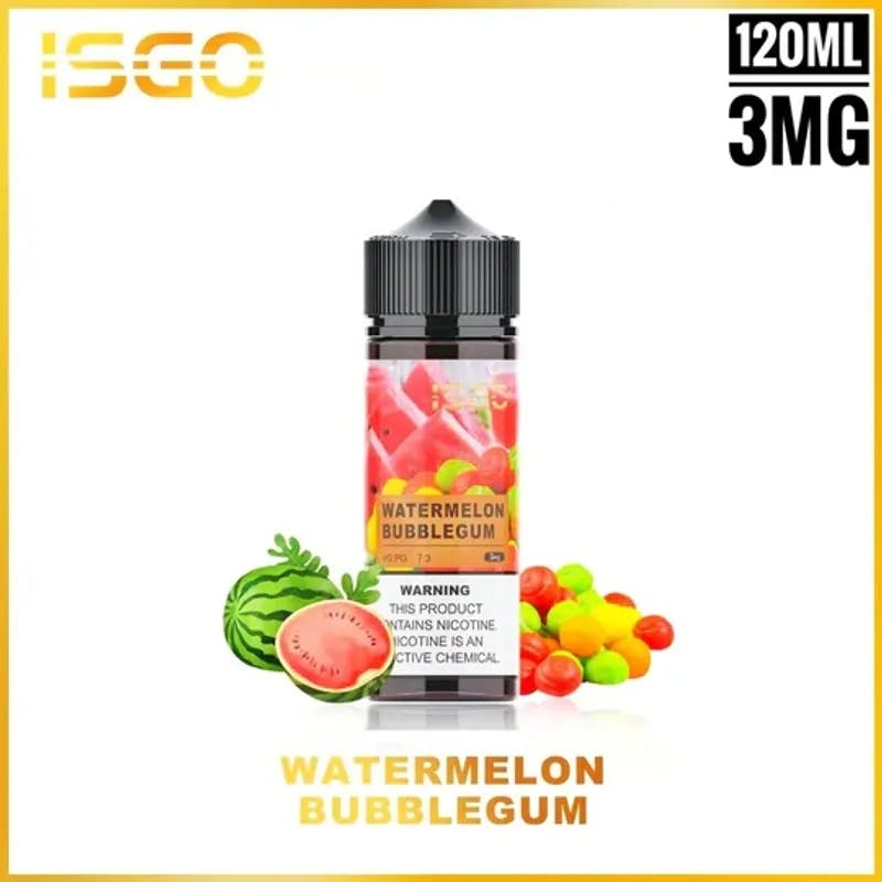 Watermelon Bubblegum- ISGO E-liquid 120mL - VapeSoko