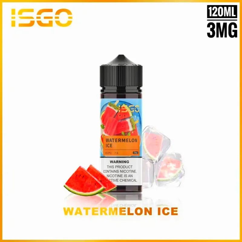 Watermelon Ice- ISGO E-liquid 120mL - VapeSoko