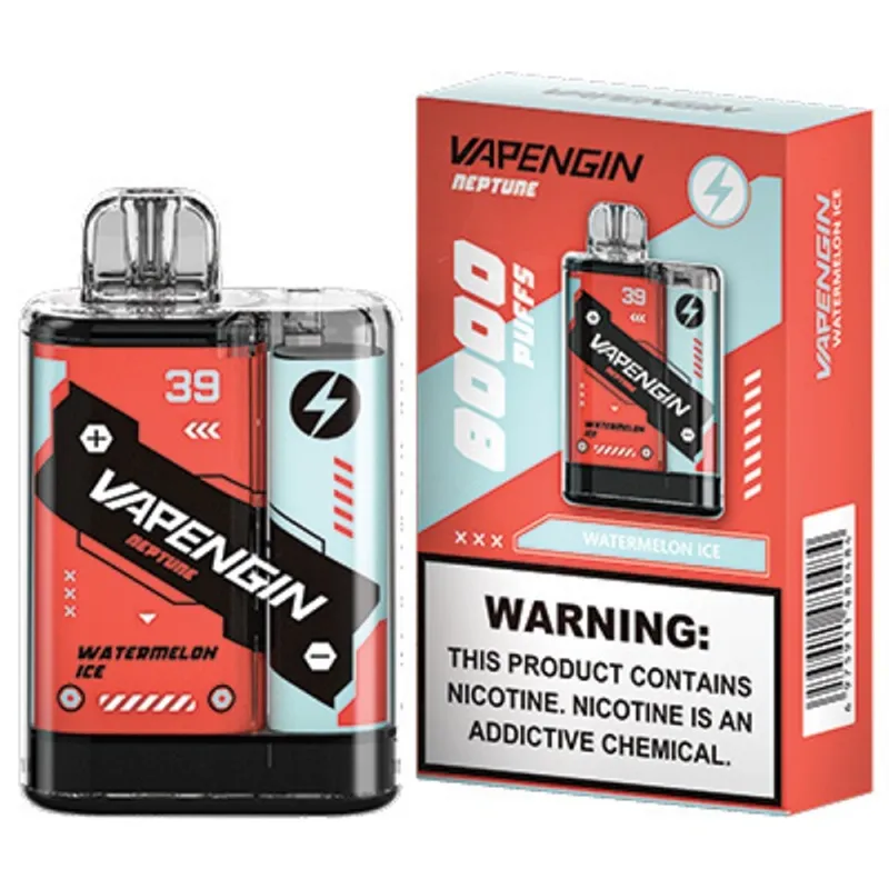 Watermelon Ice-Vapengin Neptune 8000 Puffs - VapeSoko