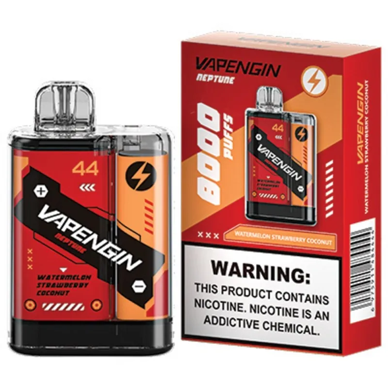 Watermelon Strawberry Coconut-Vapengin Neptune 8000 Puffs - VapeSoko